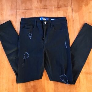 Hollister high rise super skinny 5R or 27x30 like new